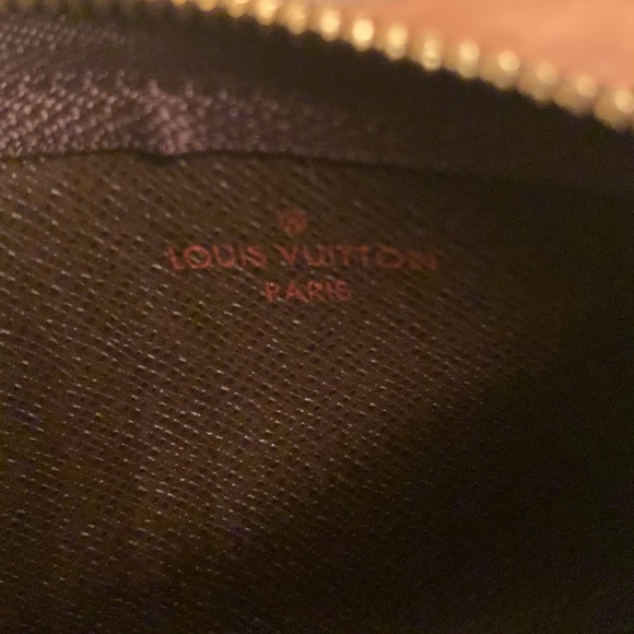 Brand New!! Authentic Louis Vuitton Damier Ebene CanvasCoin Pochette/ Key Pouch. - Picture 8 of 14